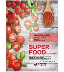 Eyenlip Маска-салфетка с экстрактом томата Super Food Tomato Mask