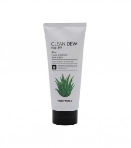 Tony Moly Пенка для умывания с экстрактом алоэ Clean Dew Aloe Foam Cleanser