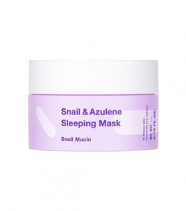 Tiam Ночная маска с муцином улитки и азуленом Snail & Azulene Sleeping Mask