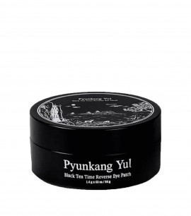 Pyunkang Yul Омолаживающие гидрогелевые патчи с комбучей Black Tea Time Reverse Eye Patch