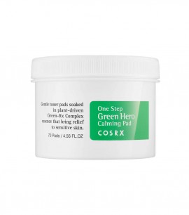 Cosrx Очищающие пэды для чувствительной кожи One Step Green Hero Calming Pad