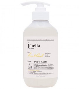Jmella Слабокислотный парфюмированный гель для душа с лаймом и базиликом Lime & Basil Body Wash