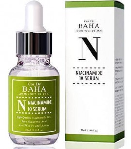 Cos De Baha Противовоспалительная сыворотка для проблемной кожи N Niacinamide 10 Serum