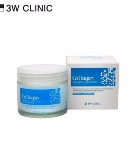 3W Clinic Омолаживающий ночной крем для лица с коллагеном Collagen Natural Time Sleep Cream