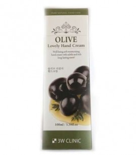 3W Clinic Крем для рук с оливой Olive Hand Cream