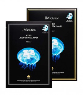 JMsolution Маска-салфетка с экстрактом медузы Active Jellyfish Vital Mask Prime
