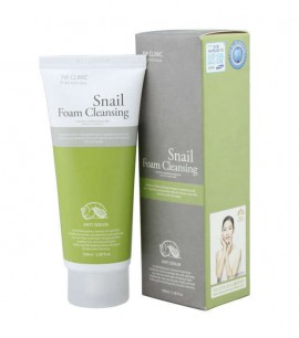 3W Clinic Пенка для умывания с улиткой Snail Cleansing foam