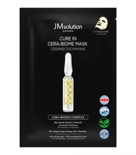 JMsolution Восстанавливающая тканевая маска-салфетка с керамидами JMsolution Europe Cure In Cera-Biome Mask