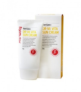 Farmstay Солнцезащитный крем с витаминами DR-V8 Vita Sun Cream SPF50+, PA+++