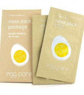 TM Очищающие полоски для носа EGG PORE nose pack package