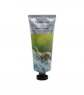 Farmstay Крем для рук с улиткой Snail Visible Difference Hand Cream