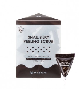 Mizon Пилинг-скраб с муцином улитки (треугольник) Snail Silky Peeling Scrub