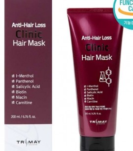 Trimay Безсульфатная питательная маска против выпадения волос Anti-Hair Loss Clinic Hair Mask