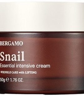 Bergamo Многофункциональный крем с муцином улитки Snail Essential Intensive Cream