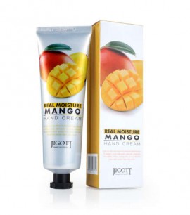Jigott Крем для рук с экстрактом манго Real Moisture Mango Hand Cream